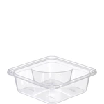 6" 2 COMP PET CONT TAMPER RESISTANT/ LID SBTGRL